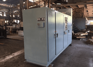 Pillar MK10 750KW/ 1000 Hz/ 1.5 ton Steel shell x 2 Furnace